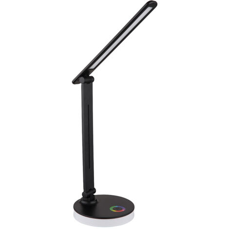 Lampe de bureau LED noir mat 2700-4000 K avec variateur tactile (1/5)