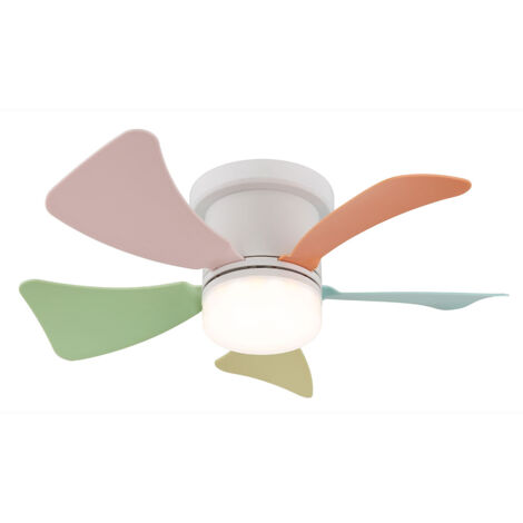 Mini Ventilateur Rechargeable LED Multicolore – 3 Vitesses, Inclinaison 180°, Parfait Bureau Et Voyage - 9