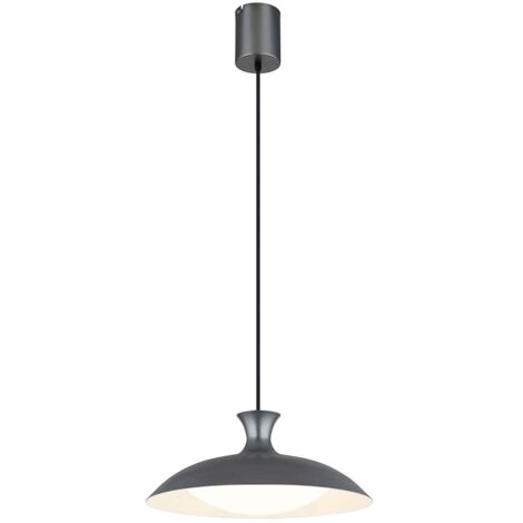Suspension lampe suspension lampe de salon grise CCT Memory 1 flamme LED H 150 cm (1/5)