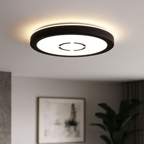 Plafonnier LED rétro-éclairé Lampe de cuisine ronde Plafonnier ultra-mince, rétro-éclairé, 12W 1400lm blanc neutre, DxH 19 x 2,8 cm (1/5)