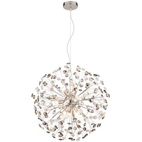 Lustre suspension DEL 14 watts salle à manger verre lampe LED cuisine