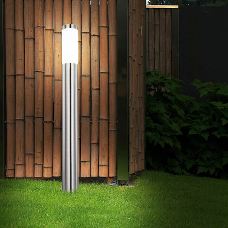 2x LED lampadaire d'extérieur pied lumière chemin jardin cour allée porche  éclairage ACIER INOXYDABLE IP44 H: 45cm, ETC Shop: lampes, mobilier,  technologie. Tout d'une source.