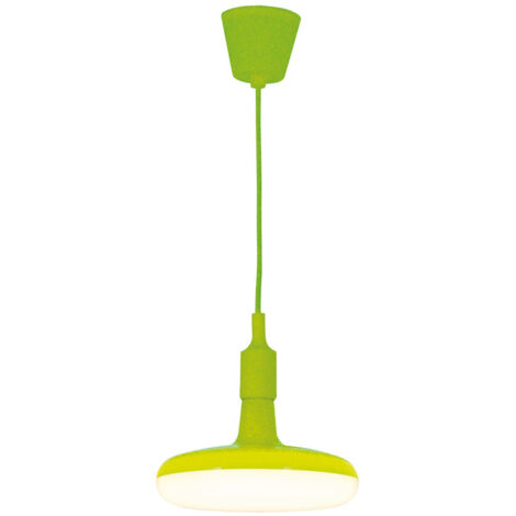 Naeve UFO Plafonnier suspendu dôme vert 1xE27 3000K (1/3)
