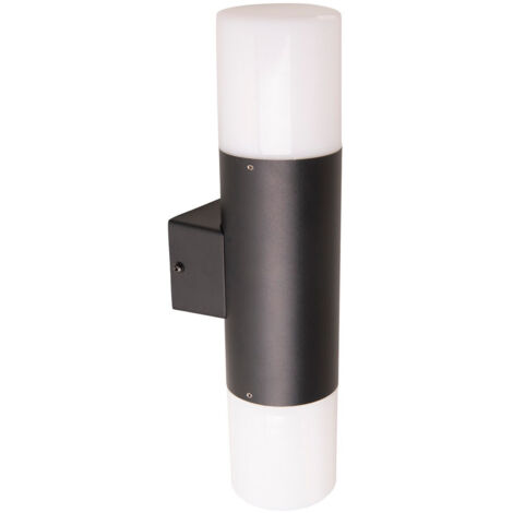 Naeve TORCIA Applique d'extérieur noire 2xE27 IP44 (1/5)