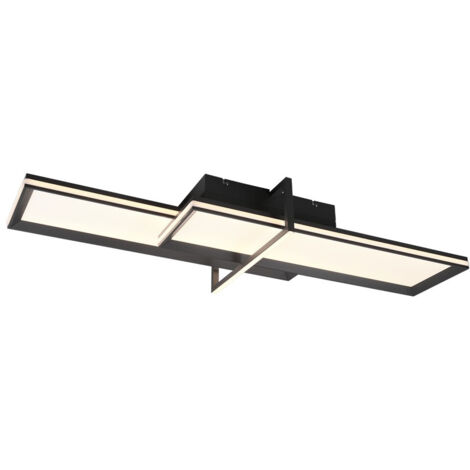 Plafonnier Charleston Anthracite 1x21W SMD LED (1/5)