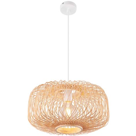 Suspension enfant - bambou et métal - H22 cm - Atmosphera créateur d' intérieur : : Luminaires et Éclairage