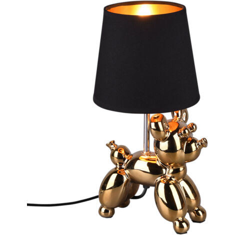 Créatif Chien Nuit Lampe Chien Art Déco Lampe LED 3D Lampe Contrôle à