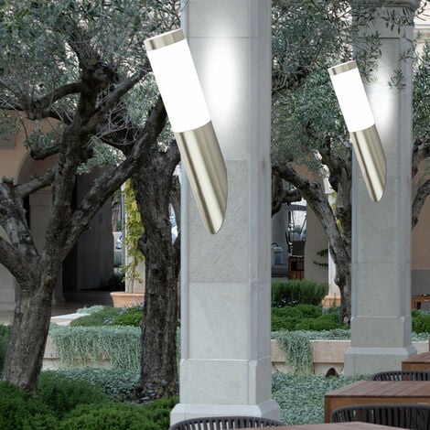 FACADO Lampe LED E27 poteau aluminium éclairage extérieur jardin