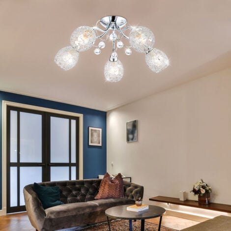 Luxe LED Plafond Projecteur Spot Lampe la Vie Chambre Cristal