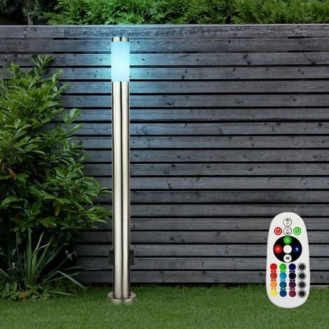 Luminaire d'extérieur à LED pour lampadaire d'éclairage de jardin en ACIER  INOXYDABLE DIMMER avec