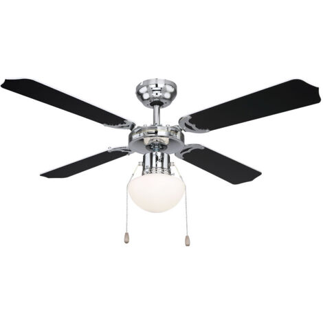 Ventilateur de plafond avec luminaire