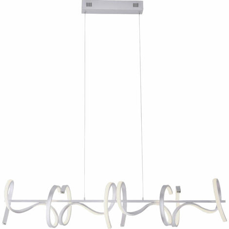 Suspension LED salon suspension plafonnier courbe DIMMER Leuchten Direkt 19033-21