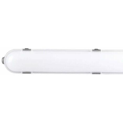 2x plafonnier LED lampe éclairage L 120cm 4000 Kelvin, 4320 lumen