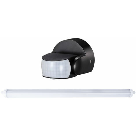 Tube LED avec détecteur de mouvement pièce humide Lampe LED pour pièce  humide 120 cm Lampe