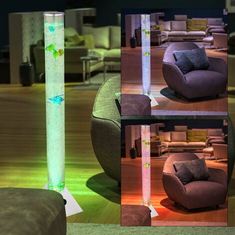 Lampe Bubble Fish - Lampe à bulles Water de poisson - Avec télécommande -  Lampe pour