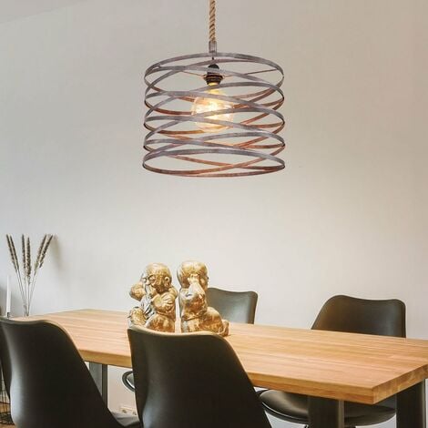 Lampe à suspension suspension lampe de salon rétro lampe de table