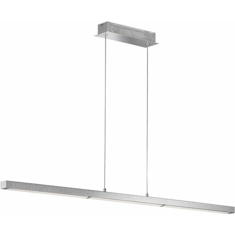 Plafonnier led moderne 5 bandes - argenté - 52*52*12cm - 35W- en Plafonnier led moderne 5 bandes - argenté - 52*52*12cm - 35W- en