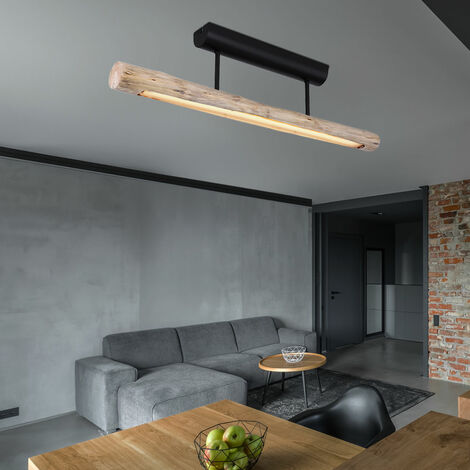 Panneau LED plafonnier de salon panneau de lampe monté panneau de plafond  noir, aluminium, blanc, LED