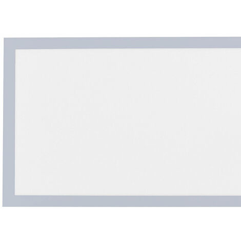 Plafonnier LED Panneau de plafond plat rectangulaire LED cuisine Plafonnier  panneau LED, opale noire, 1x 18W 1000Lm blanc chaud, LxPxH 60x15x7 cm, ETC  Shop: lampes, mobilier, technologie. Tout d'une source.