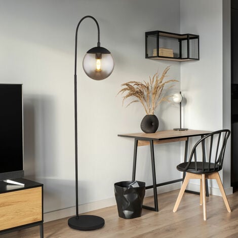 Lampadaire Sur Pied Salon, Lampe Sur Pied Noir, Base E27