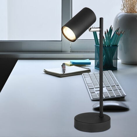 Lampe de Bureau Sans Fil, Lampe de Table Liseuse LED Tactile