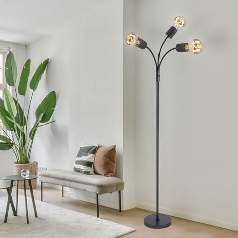Polluce Lampadaire LED su pied pour Salon au Design Moderne et élégant