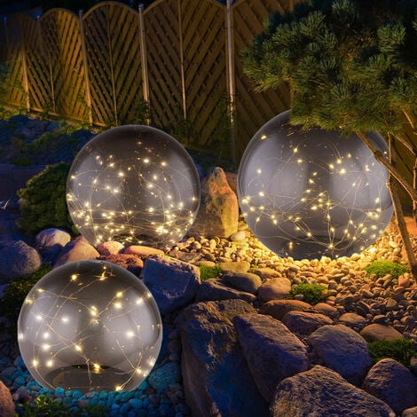 Lampe solaire décoration de jardin boules solaires lampe de jardin