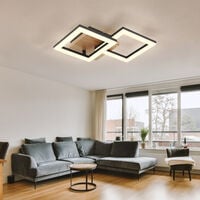 Éclairage LED en aluminium sur rail au plafond en blanc/noir/bronze
