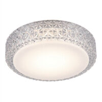 12 watts LED plafonnier cristal salon effet étoile lumière Reality Lights R62421100