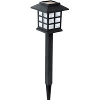 Lampe de prise solaire à LED éclairage extérieur chemin de jardin piquet de  sol éclairage de terrasse 504076