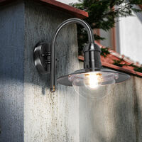Applique extérieure design terrasses propriété lampe en acier inoxydable lanterne argent Ledino 50500000001015