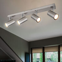 Arcchio spot Vince, 25 cm, à 2 lampes, argent, GU10
