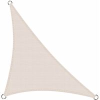 Voile Ombrage Triangle Rectangle
 - Voile D Ombrage Triangle Rectangle 3 X 3 X 4 2 Metres Une Protection Des Rayons Uv Resistant Et Respirant Couleur Creme Esspert3 Crm