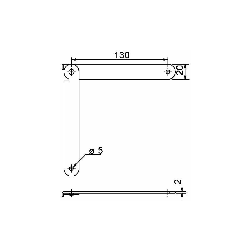 COMPAS DE TRETEAU 306 ZINGUE