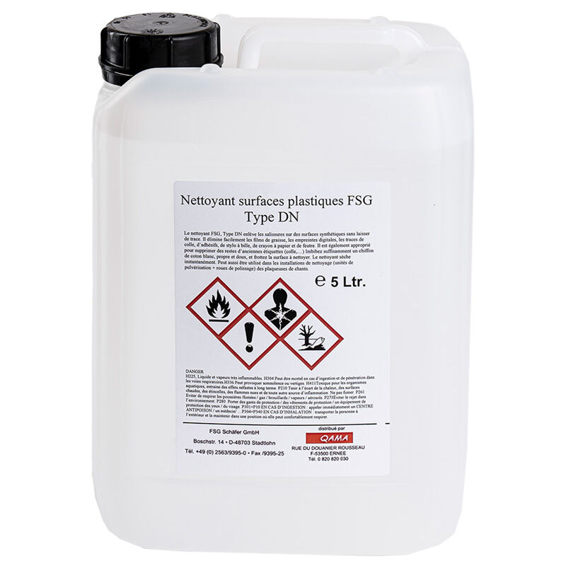 Nettoyant de surfaces plastiques - Contenance : 5 L - ITAR