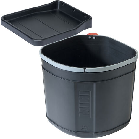 Franke – Poubelle automatique 27 litres – Design pivotant pour meuble à partir de 40 cm – Compartiments séparés pour tri sélectif – Plastique durable (1/5)