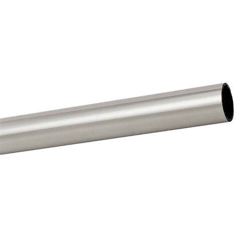 Tube droit en inox poli 40 mm – Longueur 400 mm – Résistant à la corrosion – Idéal pour installations sanitaires – Cuivrinox