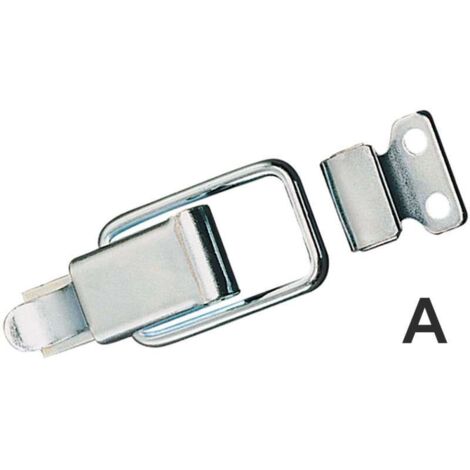 Itar – Fermeture à levier en acier zingué – Hauteur 80,5 mm – Pour sécuriser portes et fenêtres – Installation facile