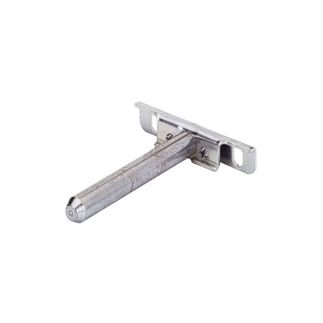 Hettich – Support tablette invisible titan 3 – Acier zingué – Diamètre perçage 12,5 mm – Épaisseur panneau 19 mm – Réglage inclinaison