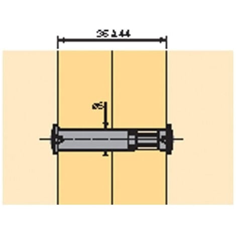 Vis de jonction m4 vhs32 - HETTICH