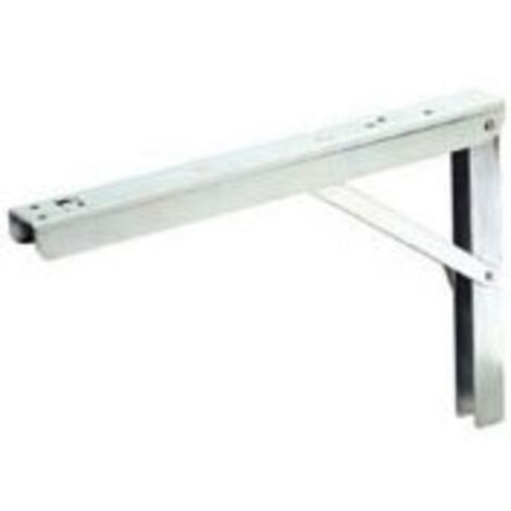 Itar – Console pour étagère pliable – Largeur 30 mm – Hauteur 200 mm – Profondeur 300 mm – Épaisseur repliée 25 mm – Charge max 200 kg