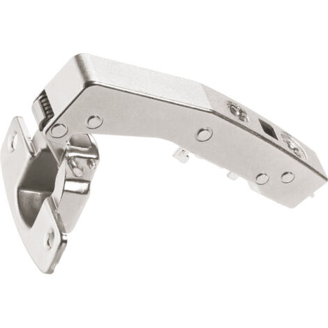 Charnière sensys 8639i w90 - Amortisseur : Avec - Décor : Nickelé - Entraxe : 45 mm - Fixation : A tourillons - Version : TB53 - HETTICH