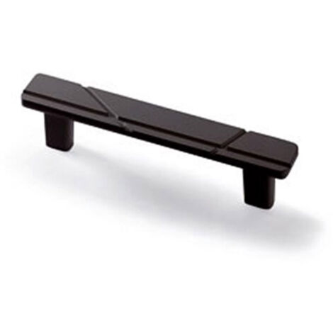 Poignée celista - Hauteur : 27 mm - Entraxe : 128 mm - Décor : Noir mat - Longueur : 160 mm - Largeur : 25 mm - Matériau : Métal - HETTICH (1/4)