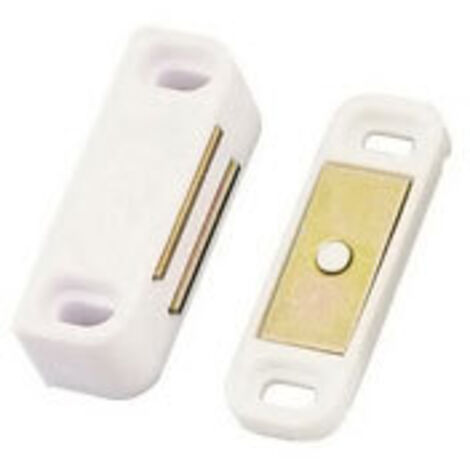 Loqueteau magnétique - Décor : Blanc - Force : 6 kg - OLORON