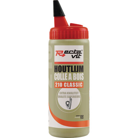 Colle blanche à bois - Contenance : 500 g - RECTAVIT