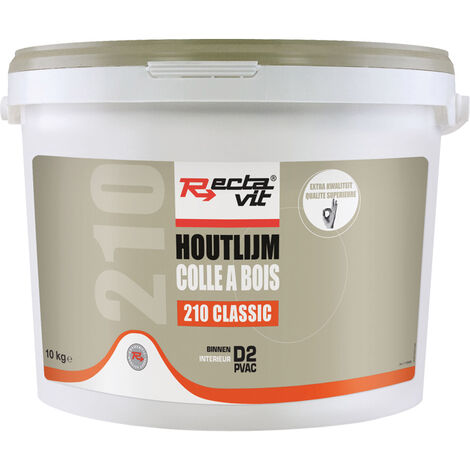 Colle blanche à bois - Contenance : 10 kg - RECTAVIT