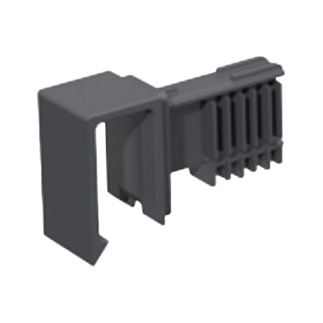 Fixation d'extrémité bandeau arcitech - Décor : Anthracite - HETTICH (1/3)