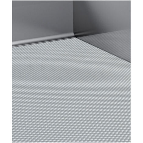 Tapis antidérapant - Décor : Gris - Largeur : 470 mm - HETTICH