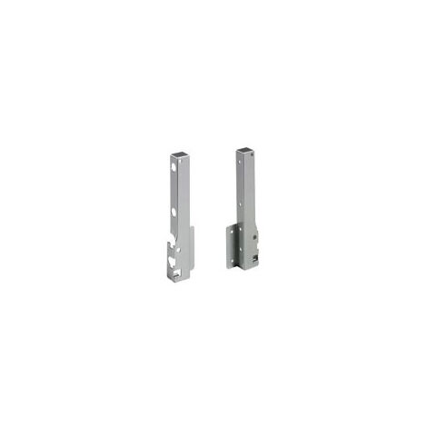 Kit de raccords pour paroi arrière bois hauteur 176 - Décor : Blanc - HETTICH