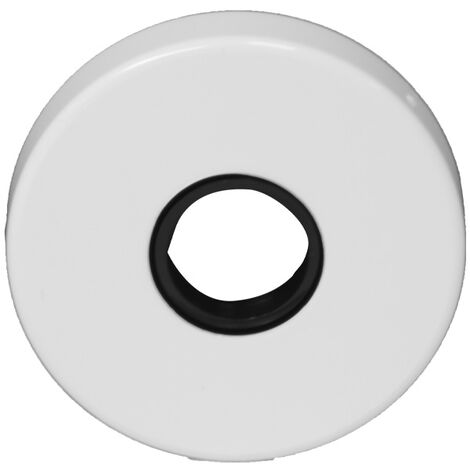 Rosace de béquille nylon - Décor : Blanc - Type : Clé L - NORMBAU
